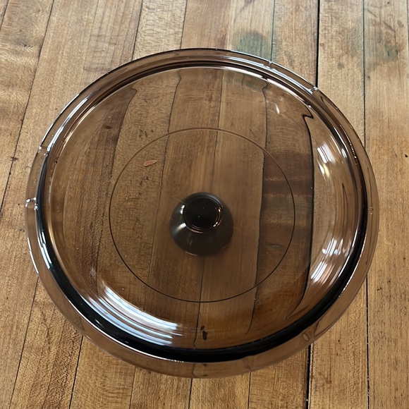 Pyrex Brown Small Lid - Picture 3 of 5